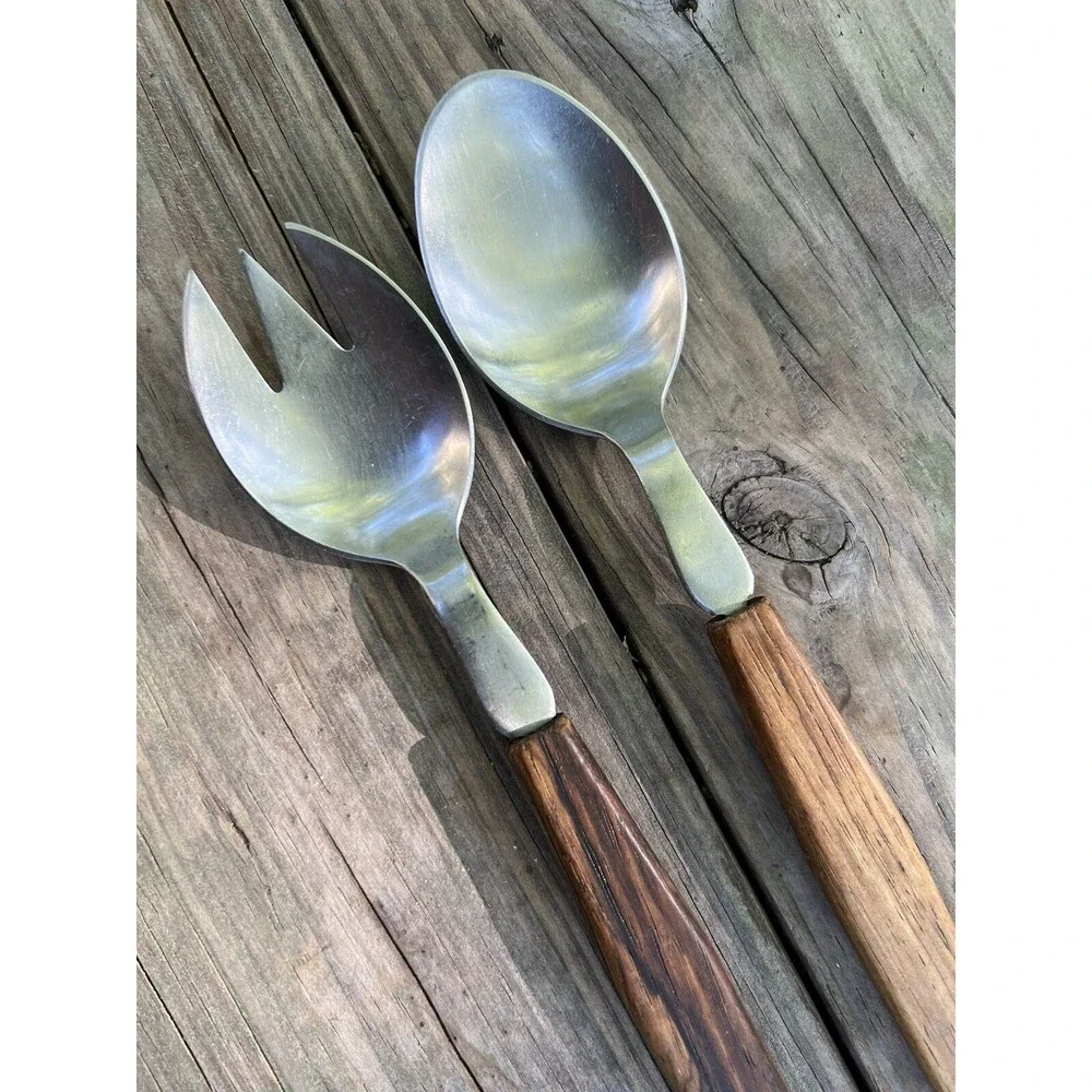 MCM Denmark Lundtofte Stainless Steel Salad Servers Set of 2
